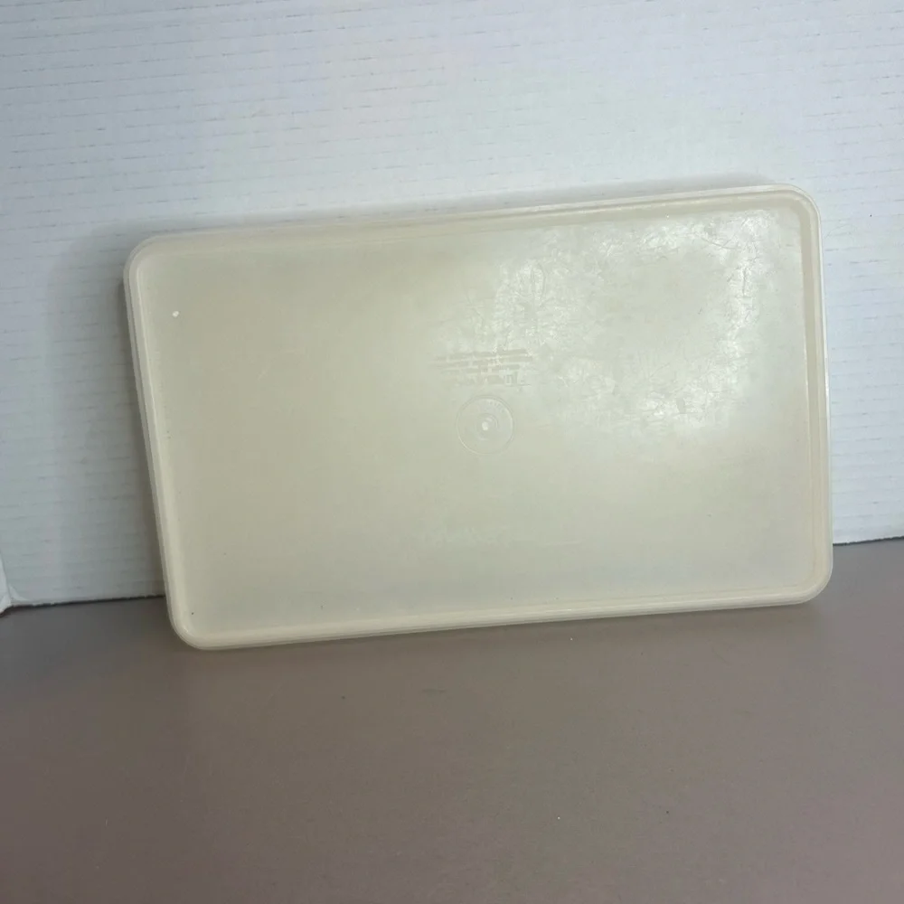 Vintage Tupperware Set of 2 Storage Container
